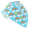 Rainbow Cloud Dribble Bib - Insideout