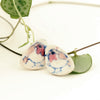 Robin Ceramic Earrings Handpainted In Devon - Insideout