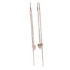 Rose Vermeil Falling Cupid Drop Earrings - Insideout