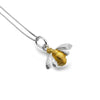 Sterling Silver And Gold Plated Bee Necklace - Insideout