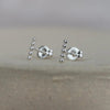 Sterling Silver Dotty Stick Mini Studs - Insideout