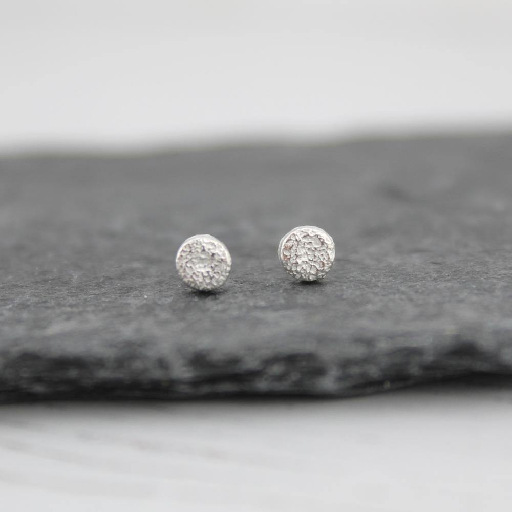 Sterling Silver Mini Circle Studs - Insideout