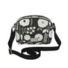 Stockholm Flower Oil Cloth Halfmoon Bag - Insideout